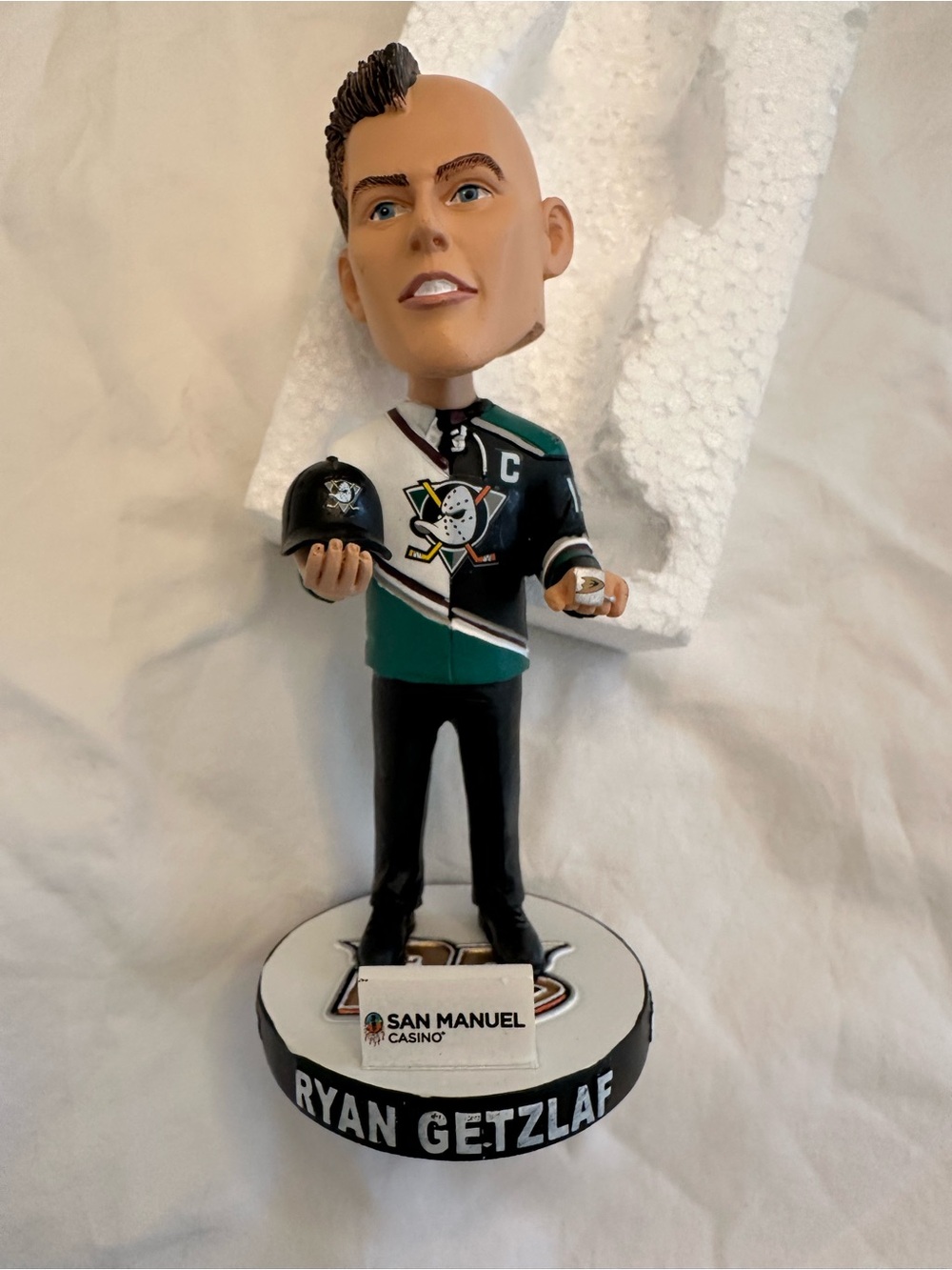Ryan Getzlaf Ducks Bobblehead San Manuel Casino NHL - Picture 4 of 9